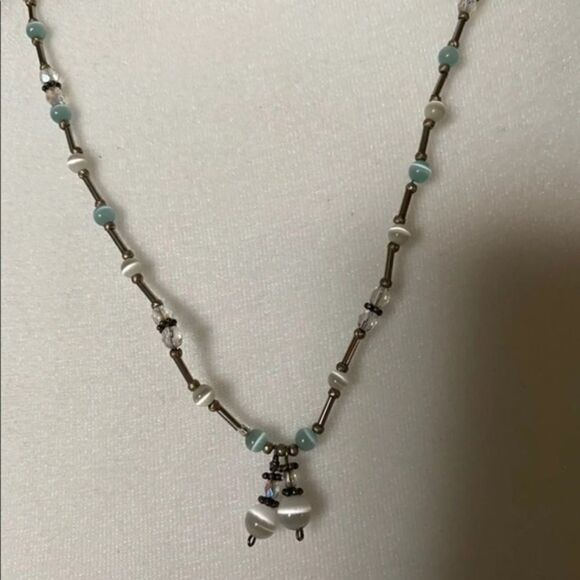 Hand made stone necklace - Picture 1 of 2